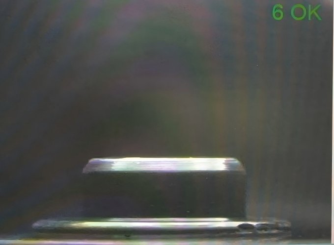 Dimensional inspection of plastic parts